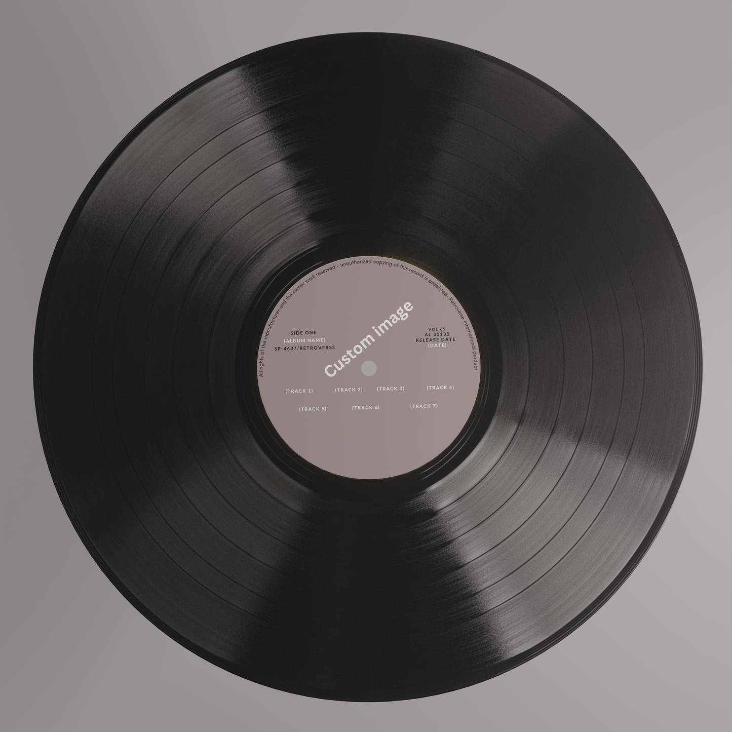 Custom order Vinyl